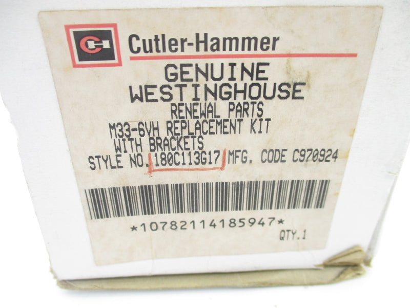 CUTLER HAMMER 180C113G17 M33-6VH NSMP