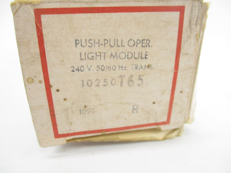 CUTLER HAMMER 10250T65 240V NSMP