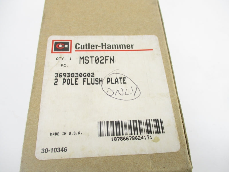 CUTLER HAMMER 369D830G02 MST02FN NSMP
