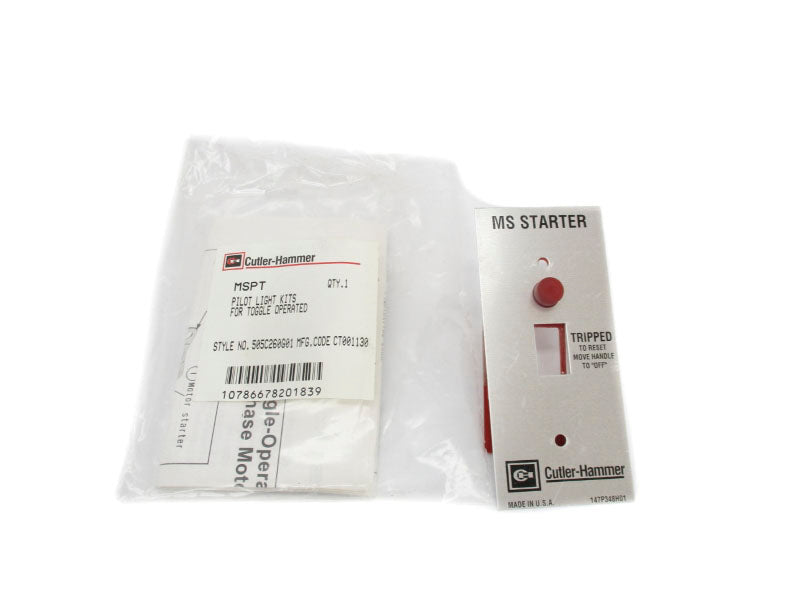 CUTLER HAMMER 505C260G01 MSPT 115-230VAC NSMP