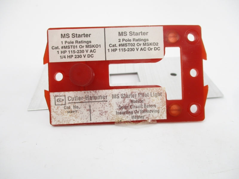 CUTLER HAMMER 505C260G01 MSPT 115-230VAC NSMP