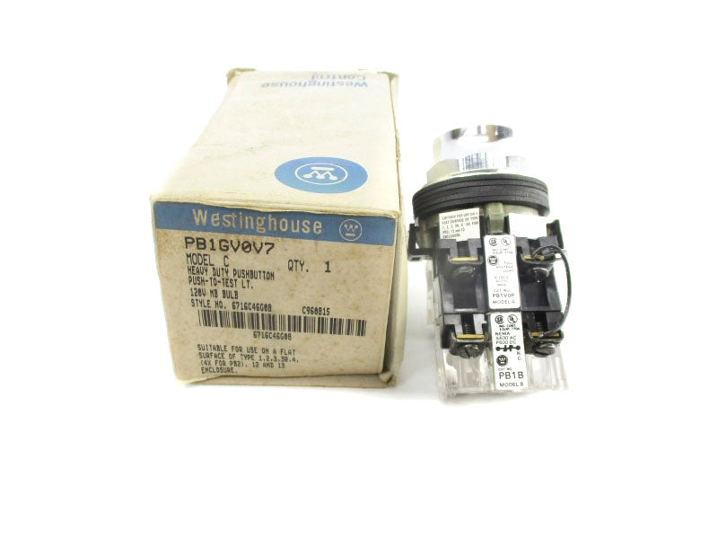 WESTINGHOUSE 6716C46G08 PB1GV0V7 120V NSMP