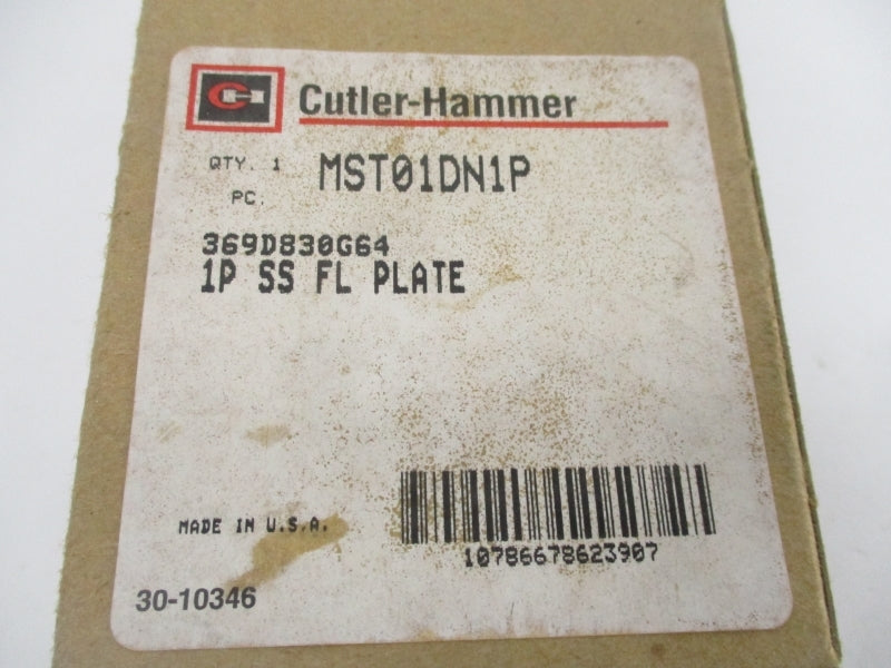 CUTLER HAMMER 369D830G64 MST01DN1P 115-277VAC (AS PICTURED) NSMP