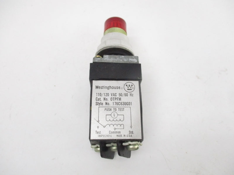 WESTINGHOUSE 176C630G01 OTPFM 110/120VAC (RED) NSMP