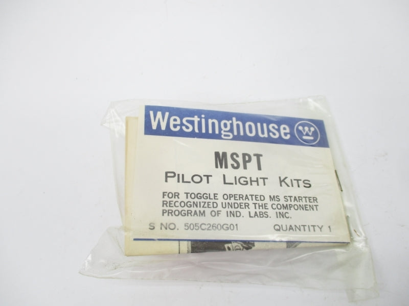 WESTINGHOUSE 505C260G01 MSPT (PKG OF 5) NSMP
