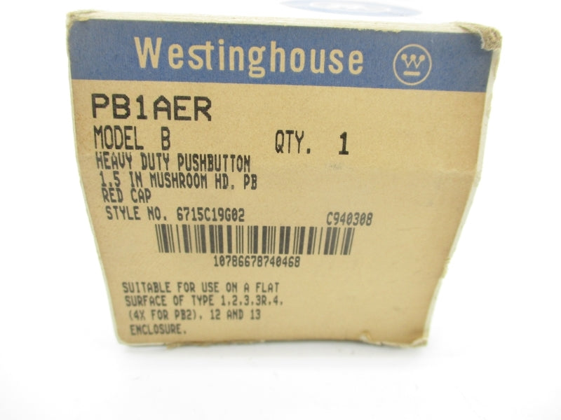 WESTINGHOUSE 6715C19G02 PB1AER NSMP