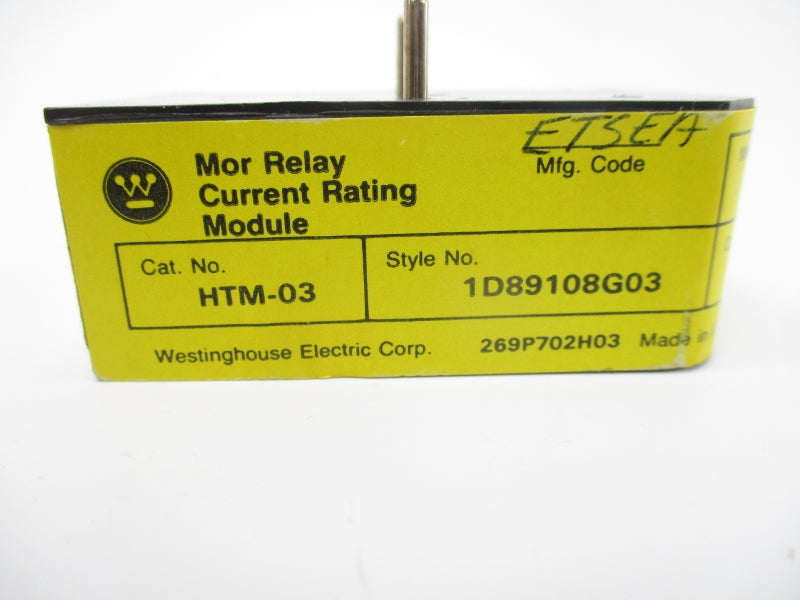 WESTINGHOUSE 1D89108G03 HTM-03 NSNP
