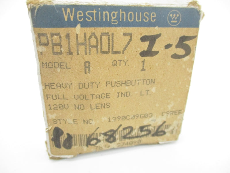 WESTINGHOUSE 1290C09G03 PB1HA0L7 120V NSMP