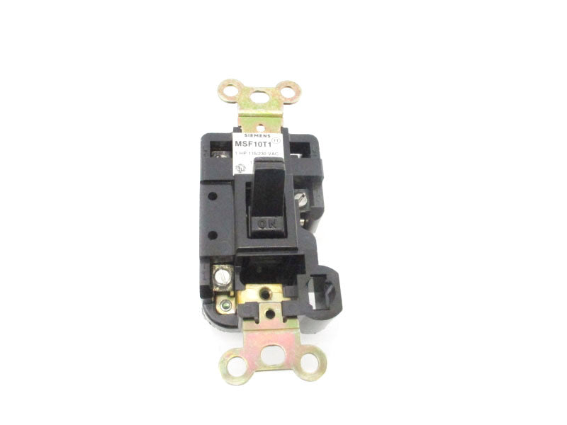 SIEMENS MSF10T1 115/230VAC (AS PICTURED) NSNP