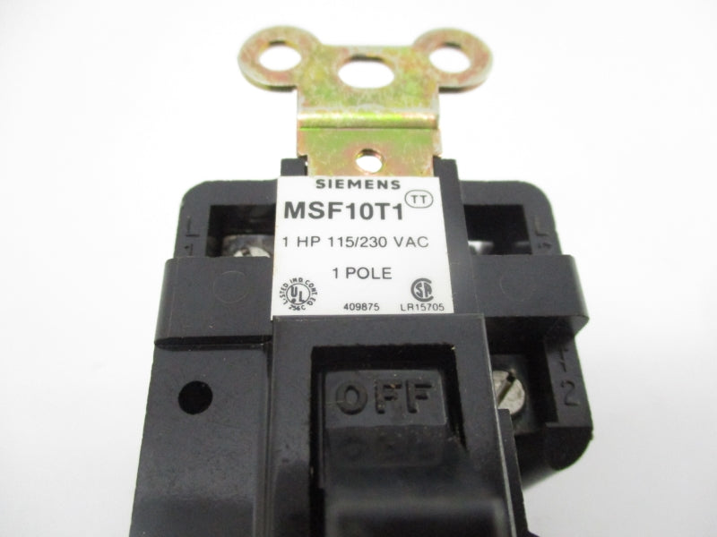 SIEMENS MSF10T1 115/230VAC (AS PICTURED) NSNP