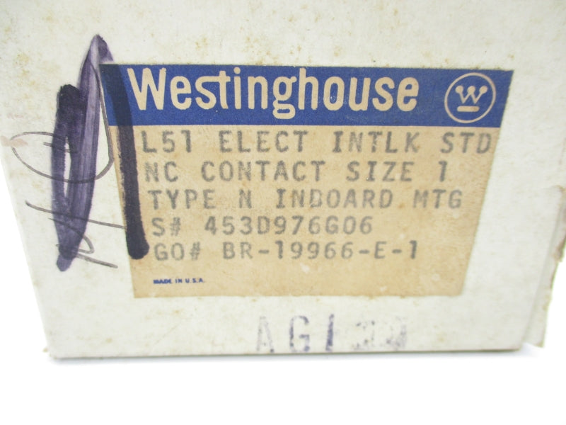 WESTINGHOUSE 453D976G06 L51 NSMP