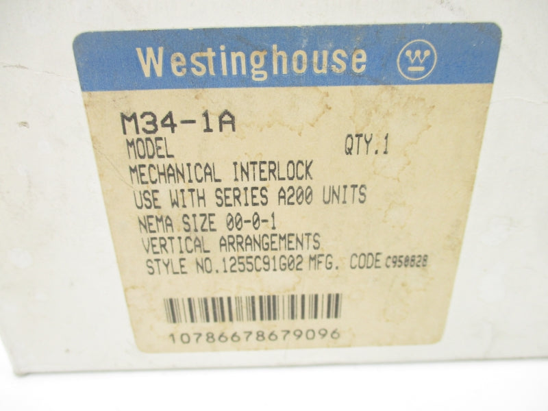 WESTINGHOUSE 1255C91G02 M34-1A NSMP