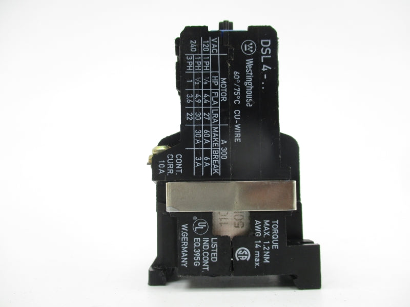 WESTINGHOUSE DSL4-40 110-120V 60A NSNP