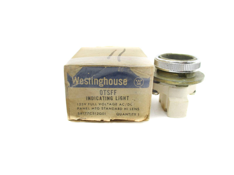 WESTINGHOUSE 177C512G01 OTSFF 125VAC/DC (NO BULB) NSMP
