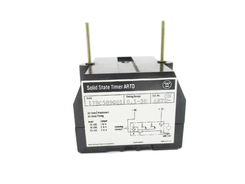 WESTINGHOUSE 178C509G01 ARTD-ON 125VDC 0.1-30S NSNP