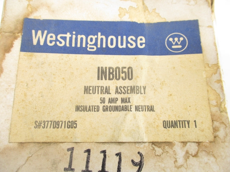 WESTINGHOUSE 377D971G05 INB050 50A NSMP