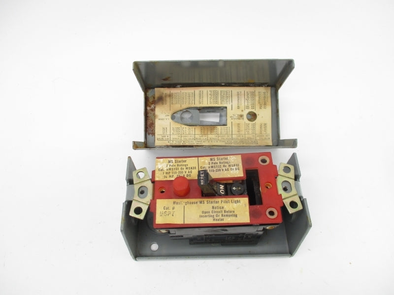 WESTINGHOUSE MST01SLIP 115-230VAC/DC UNMP