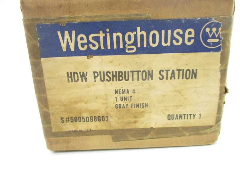 WESTINGHOUSE 5005D98G03 HDW NSMP