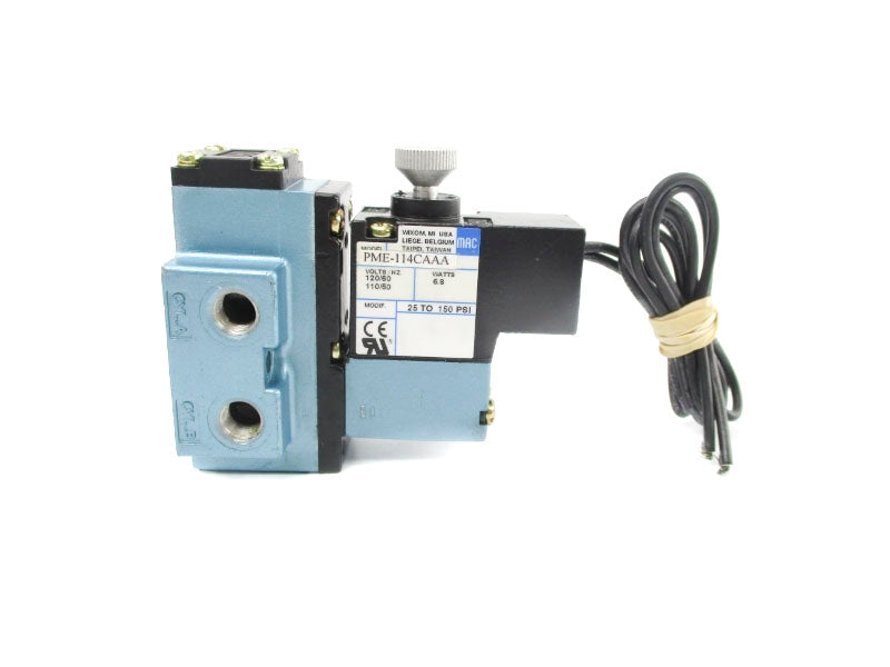 MAC 911B-PM-114CA 110/120V 25-150PSI UNMP