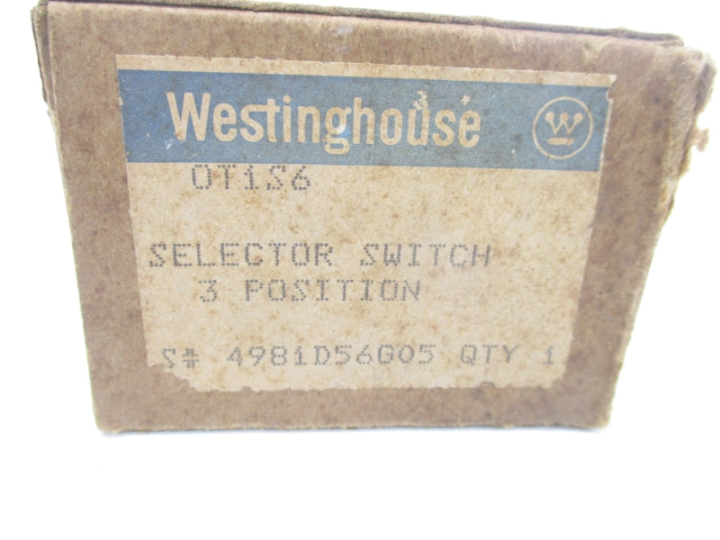 WESTINGHOUSE 4981D56G05 OT1S6 NSMP