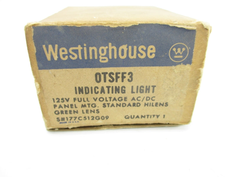 WESTINGHOUSE 177C512G09 OTSFF3 125VAC/DC NSMP