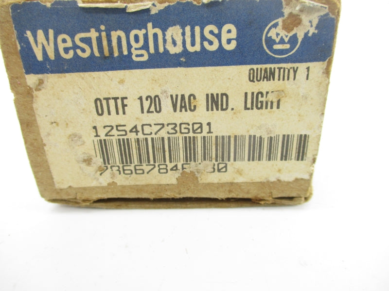 WESTINGHOUSE 1254C73G01 OTTF 120VAC NSMP