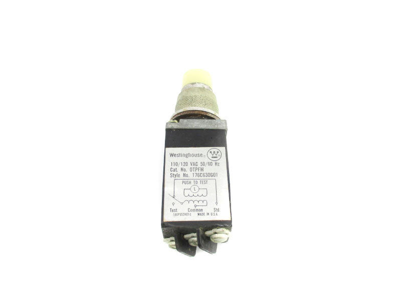 WESTINGHOUSE 176C630G01 OTPFM 110/120VAC UNMP