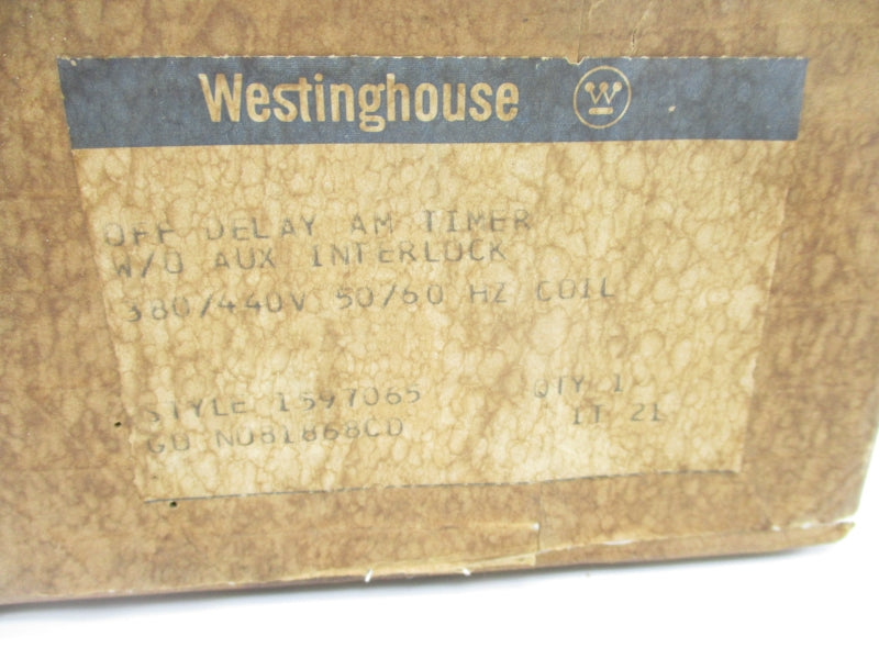 WESTINGHOUSE 1597065 OFF 380/440V NSFS