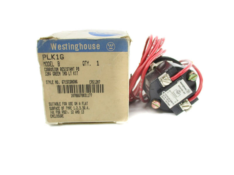 WESTINGHOUSE 6715C60G06 PLK1G 110/120VAC NSMP