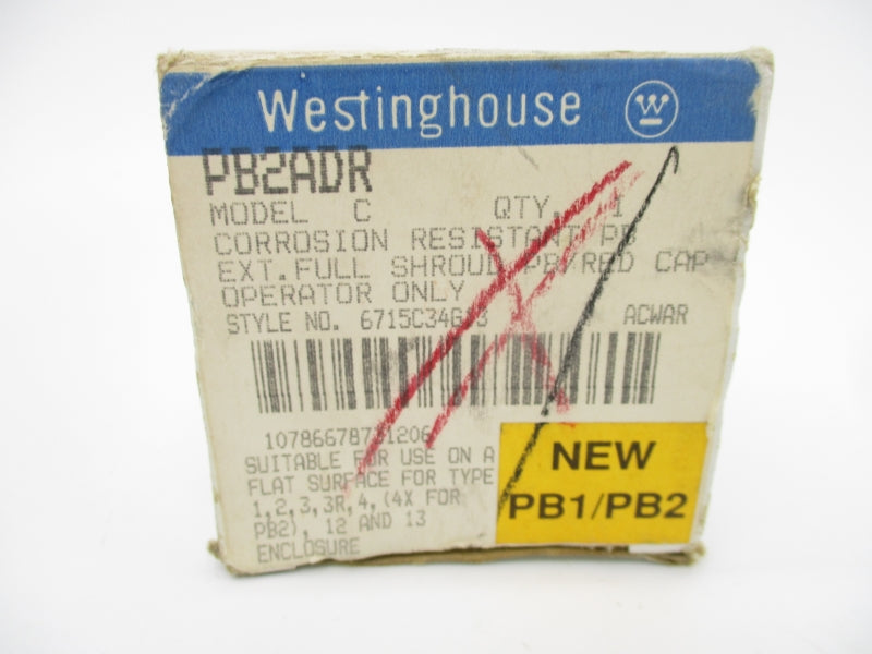 WESTINGHOUSE 6715C34G13 PB2ADR NSMP