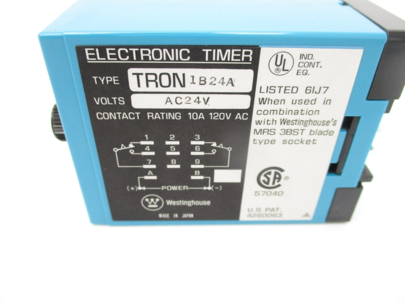 WESTINGHOUSE TRON1B24A 120VAC 10A 0-10M UNMP