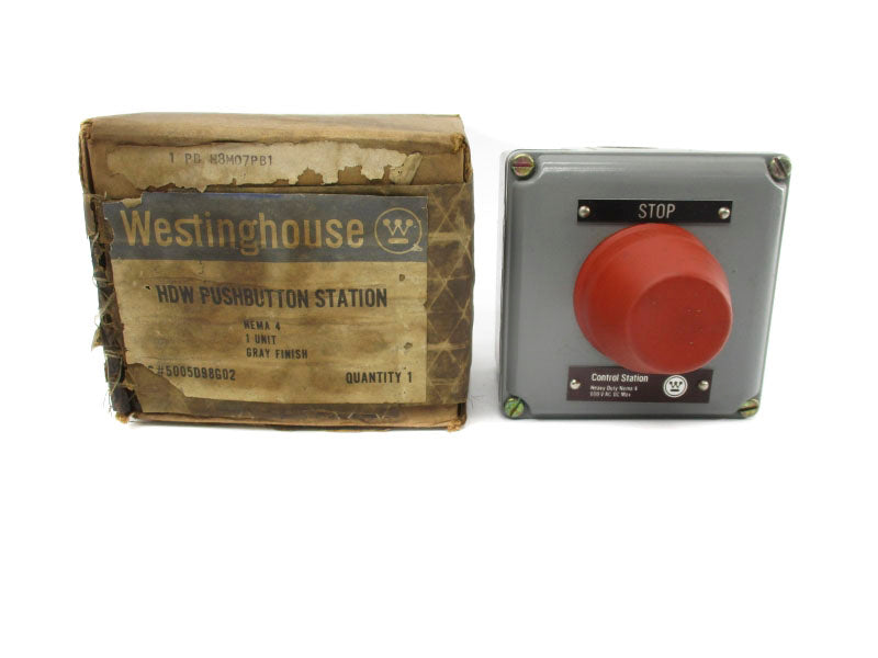 WESTINGHOUSE 5005D98G02 HDW 600VAC/DC NSMP