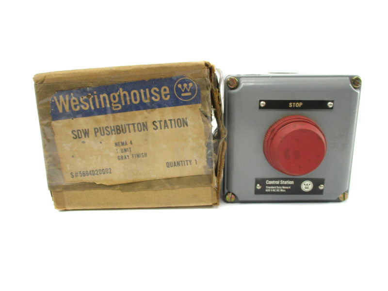 WESTINGHOUSE 5664D20G02 SDW 600VAC/DC NSMP