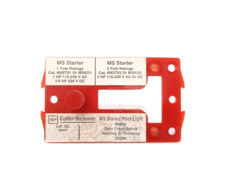 CUTLER HAMMER MSPT 115-230VAC NSNP