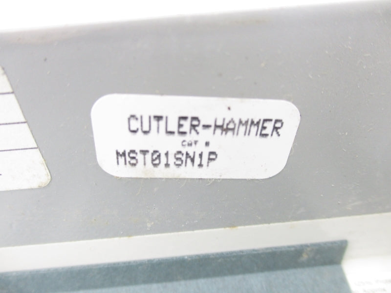 CUTLER HAMMER MST01SN1P 115-277VAC NSNP