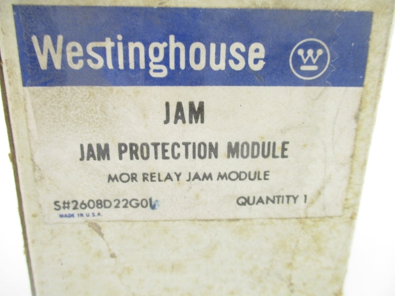 WESTINGHOUSE 2608D22G06 JAM NSNP