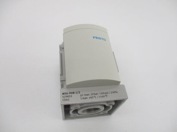 FESTO MS6-FRM-1/2 529853 SER. CD43 300PSI NSMP
