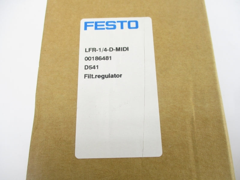 FESTO LFR-1/4-D-MIDI 00186481 SER. D541 180PSI NSMP