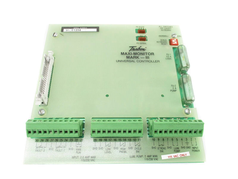TRABON MARK-III 91-01394 115/230VAC 2.2A UNMP