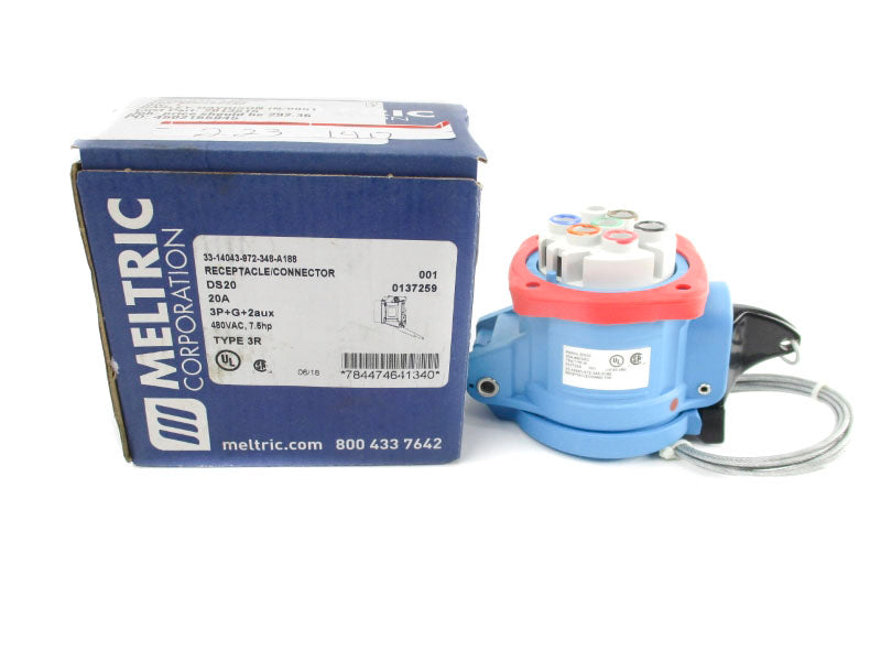 MELTRIC 33-14043-972-348-A188 480VAC 20A NSMP