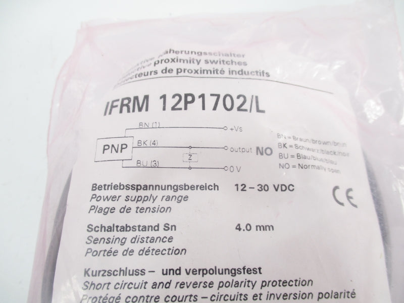 BAUMER ELECTRIC IFRM12P1702/L 12-30VDC NSMP