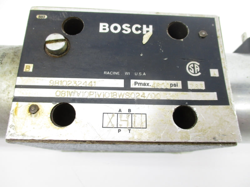 BOSCH 081WV10P1V1018WS024/00D51 9810232441 24V 1.8A 4600PSI UNMP