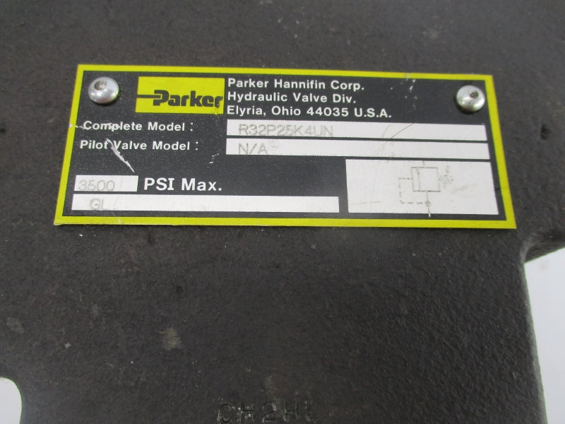 PARKER R32P25K4UN 3500PSI UNMP
