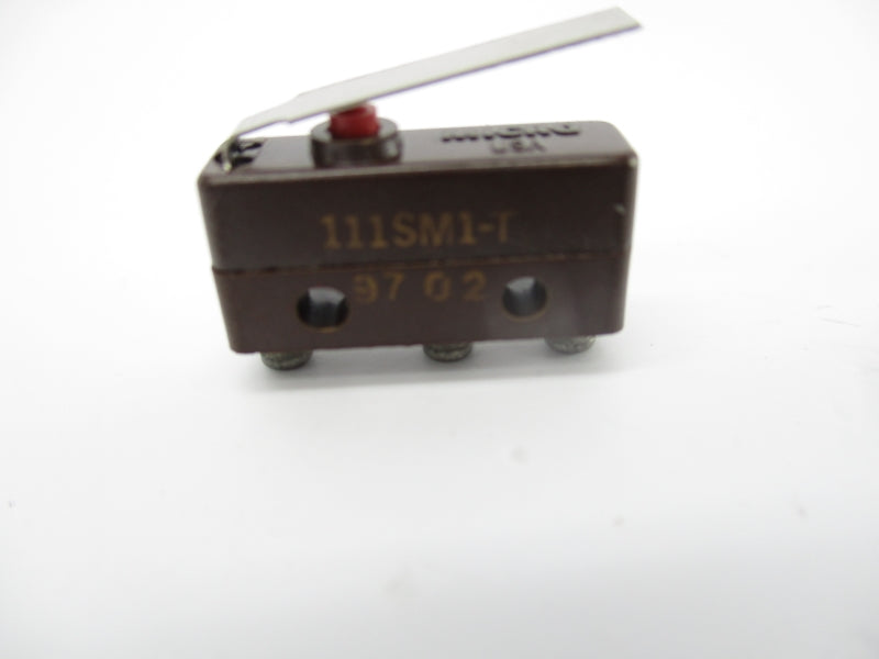 MICRO SWITCH 111SM1-T 250VAC 5A NSNP