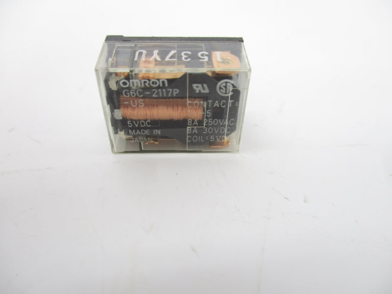 OMRON G6C-2117P-US 5VDC 8A UNMP