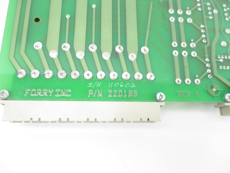 FORRY INC. 220185 REV. A NSNP
