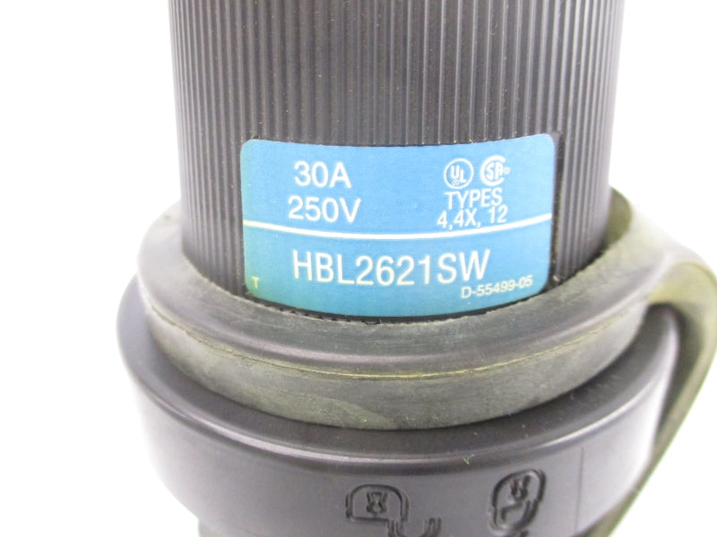 HUBBELL HBL2621SW 250V 30A UNMP