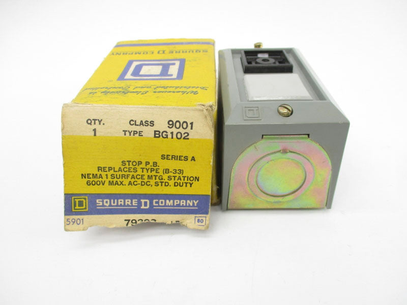 SQUARE D 9001BG102 SER. A 600VAC/DC NSMP
