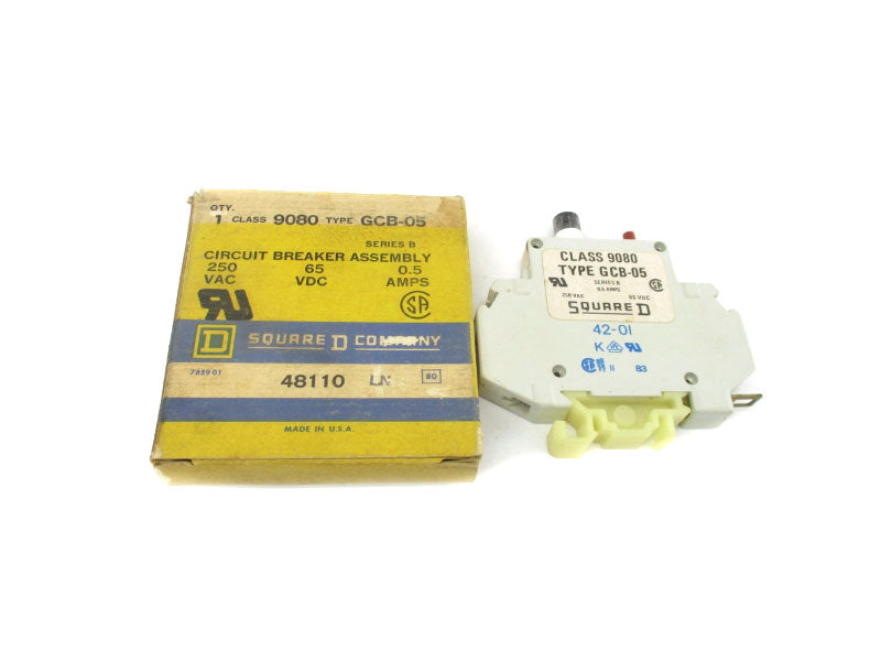 SQUARE D 9080GCB05 SER. B 250VAC 0.5A NSMP