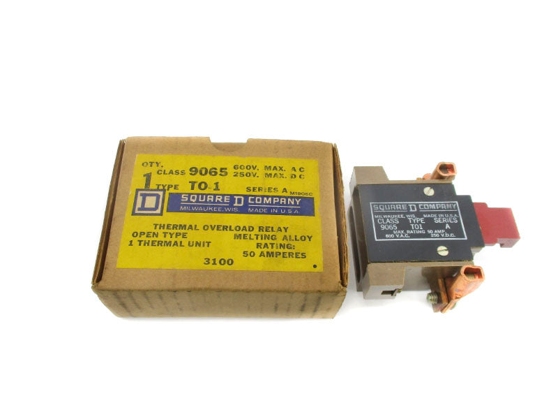 SQUARE D 9065TO1 SER. A 600VAC 50A NSMP